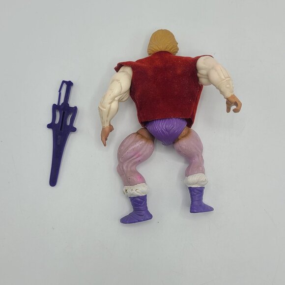 Vintage 1981 Mattel Masters Of The Universe Prince Adam Figure With Sword - Picture 3 of 4